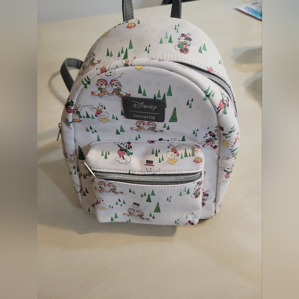 Disney winter/Christmas themed loungefly